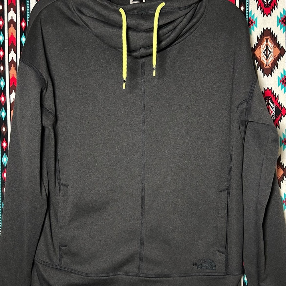 The North Face Black and Purple Jacket